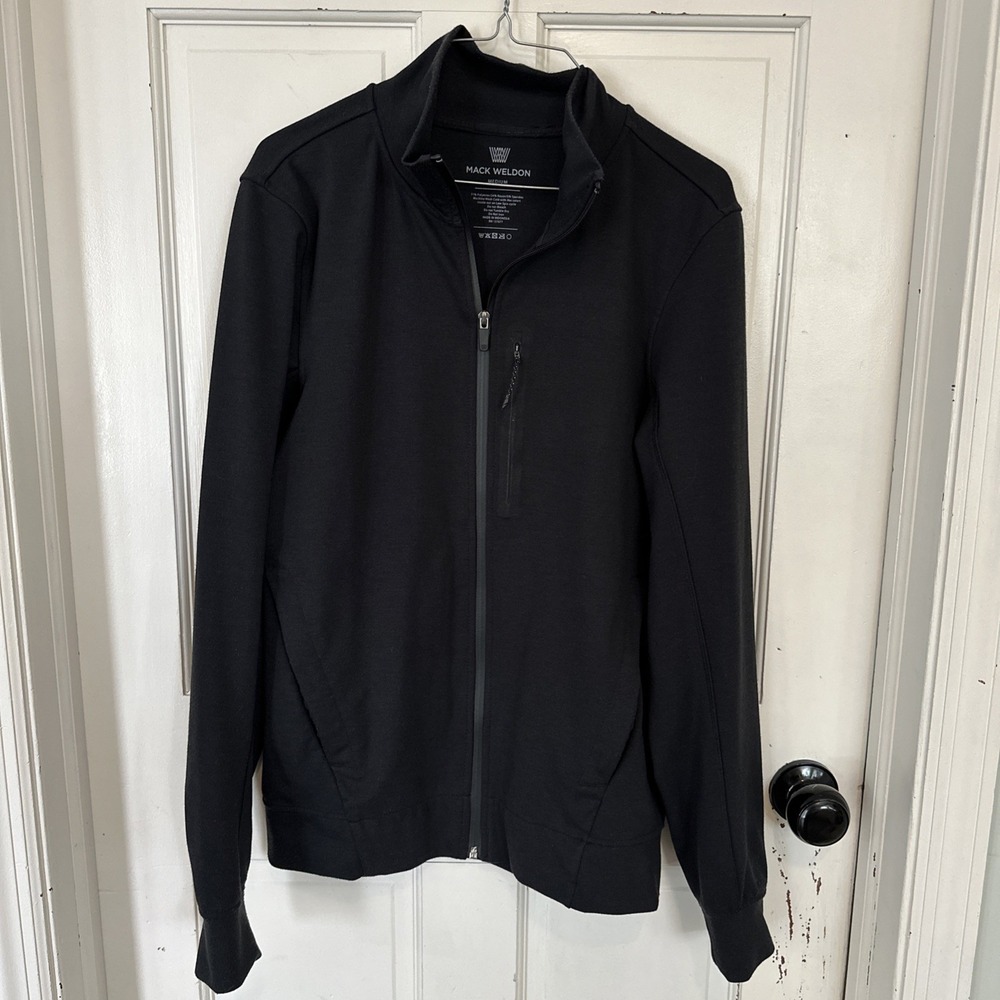 MACK‎ WELDON ATLAS Full Zip Jacket Black Men's Medium M